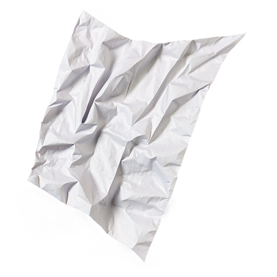 Realistic Crumpled Paper Png 26