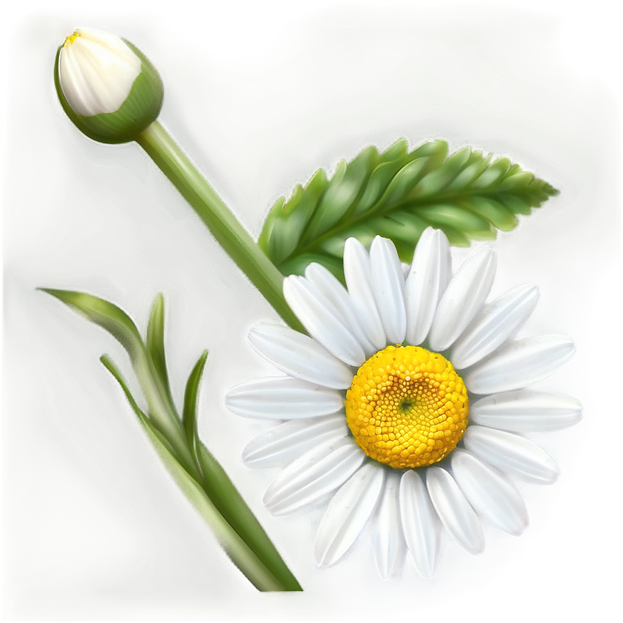 Realistic Daisy Png 05212024