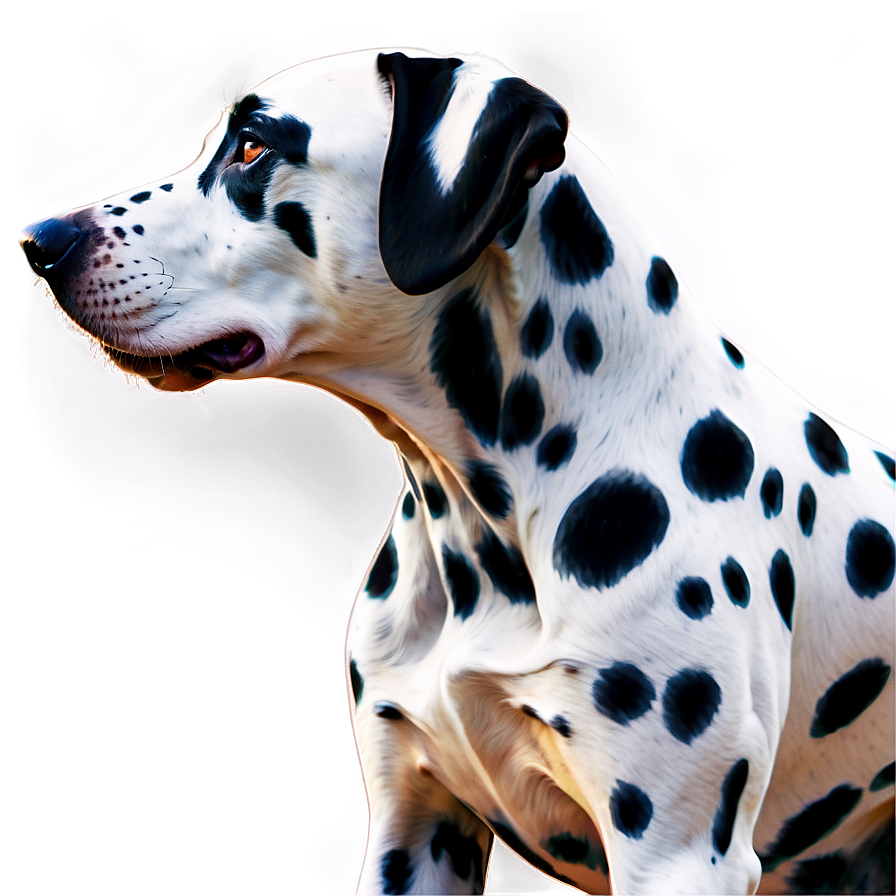 Realistic Dalmatian Illustration Png 72