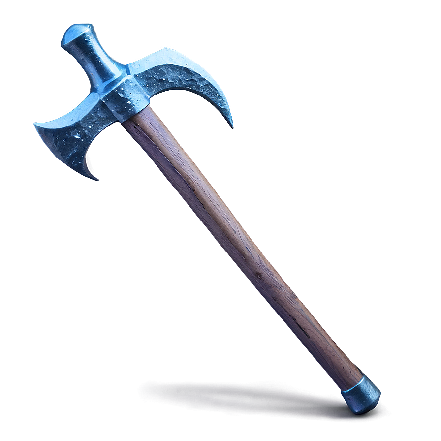 Realistic Diamond Pickaxe Png 06122024