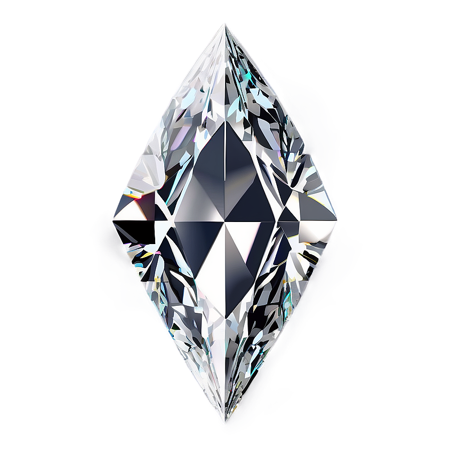 Realistic Diamond Shape Png Rpn