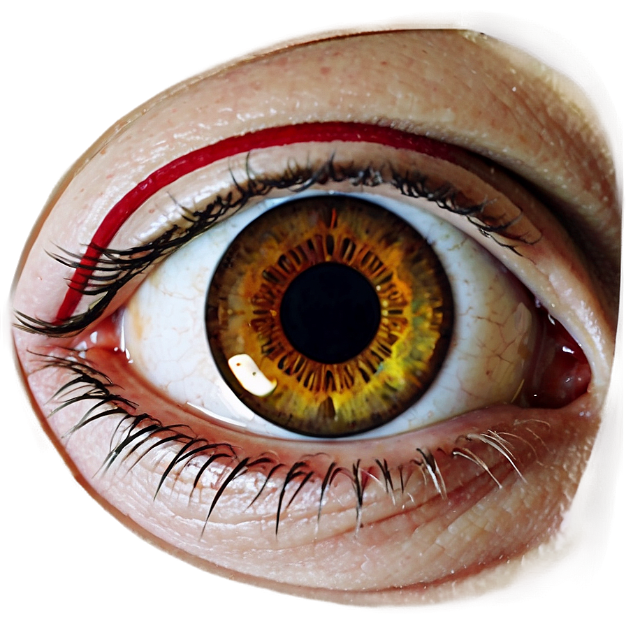 Realistic Eye Drawing PNG vir48 PNG with transparent background