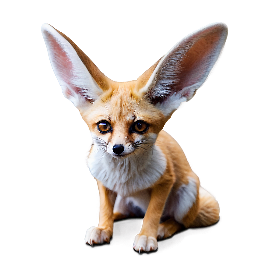 Realistic Fennec Fox Artwork Png 06262024