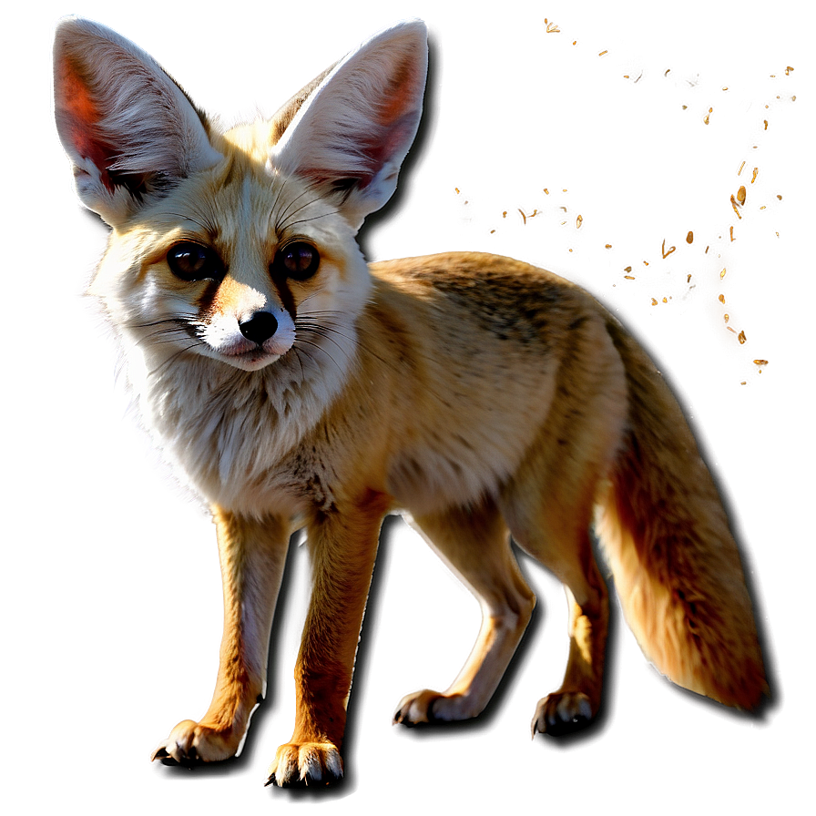 Realistic Fennec Fox Artwork Png 19