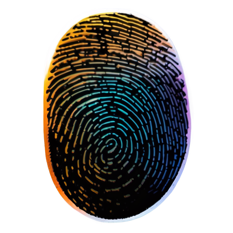 Realistic Fingerprint Graphic PNG 05242024 PNG with transparent background