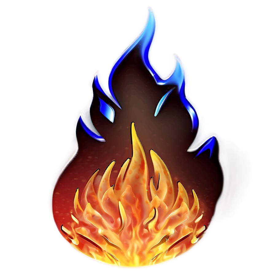 Realistic Fire Flame PNG wre PNG image with a transparent background, free high-resolution download