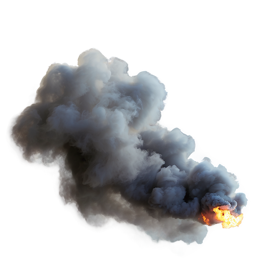 Realistic Fire Smoke Png 17