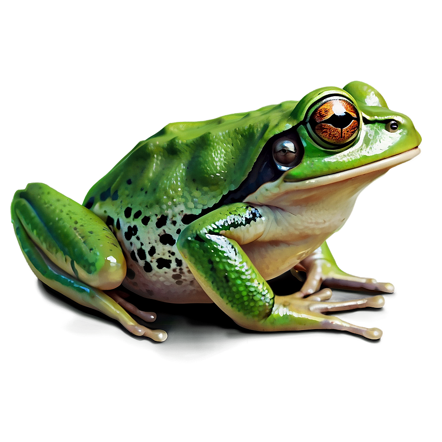 Realistic Frog Illustration Png 05032024