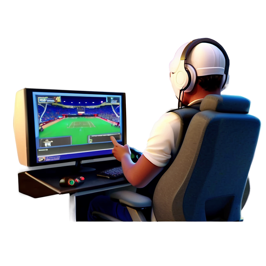 Realistic Gaming Simulation PNG 7 PNG with transparent background