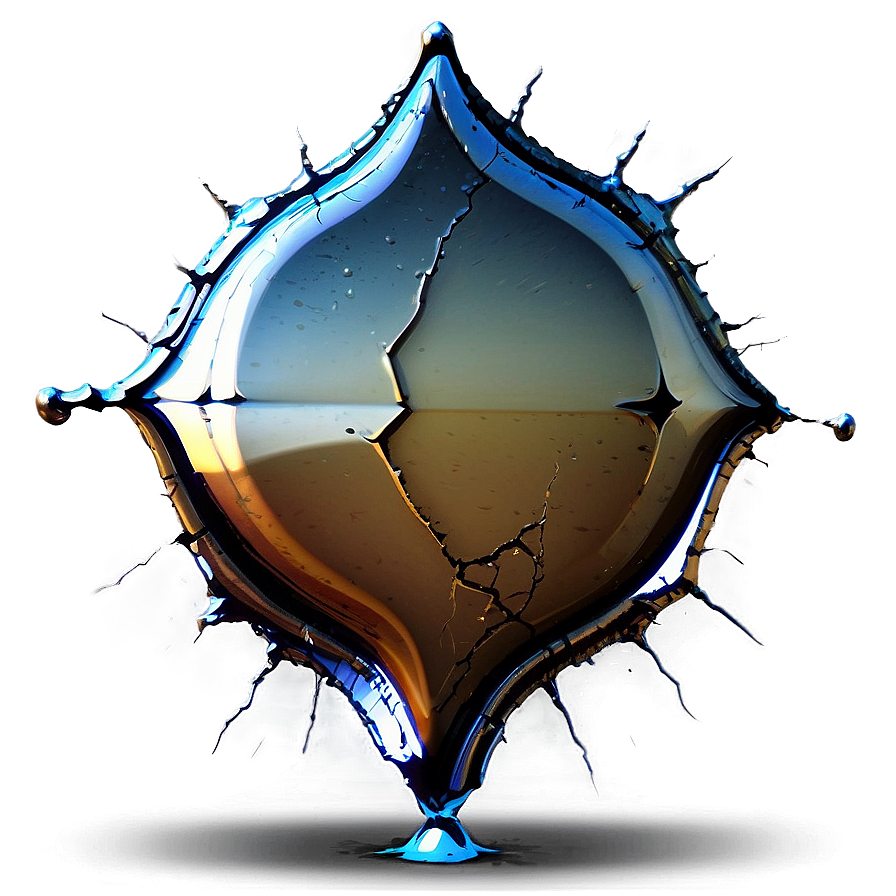 Realistic Glass Crack Effect Png Lbf