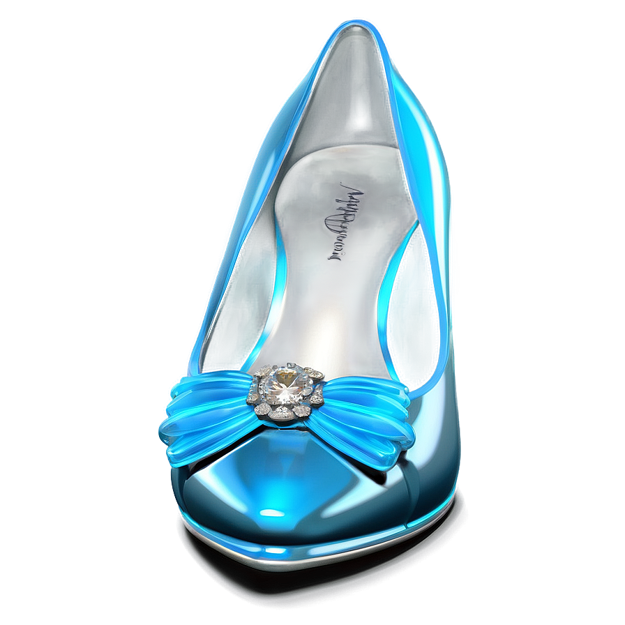 Realistic Glass Slipper Render Png 80