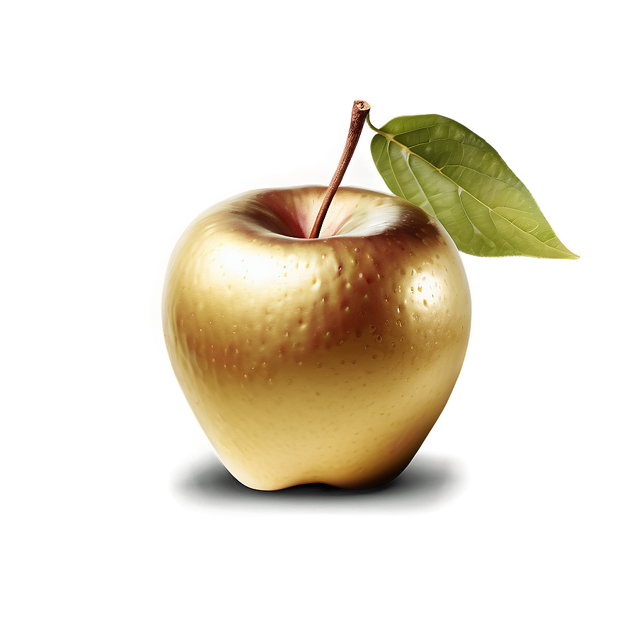 Realistic Golden Apple Image Png Gxq