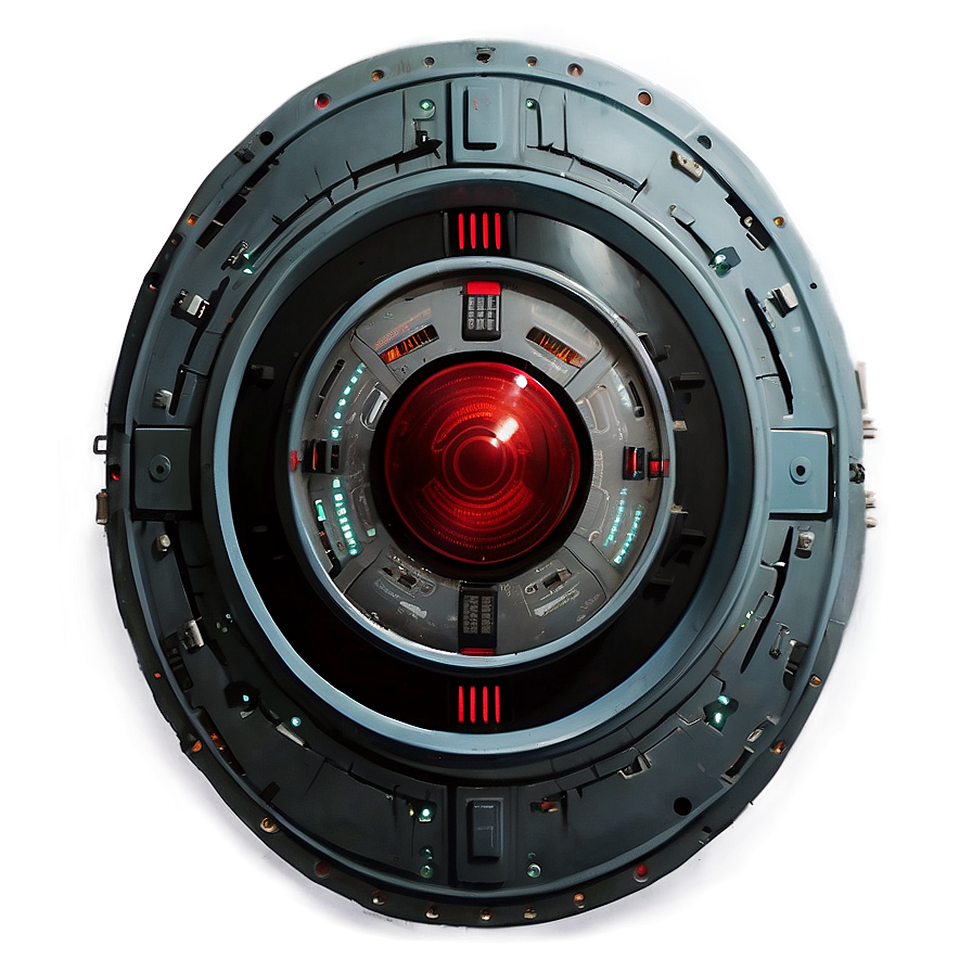 Realistic Hal 9000 Panel Png Gjs