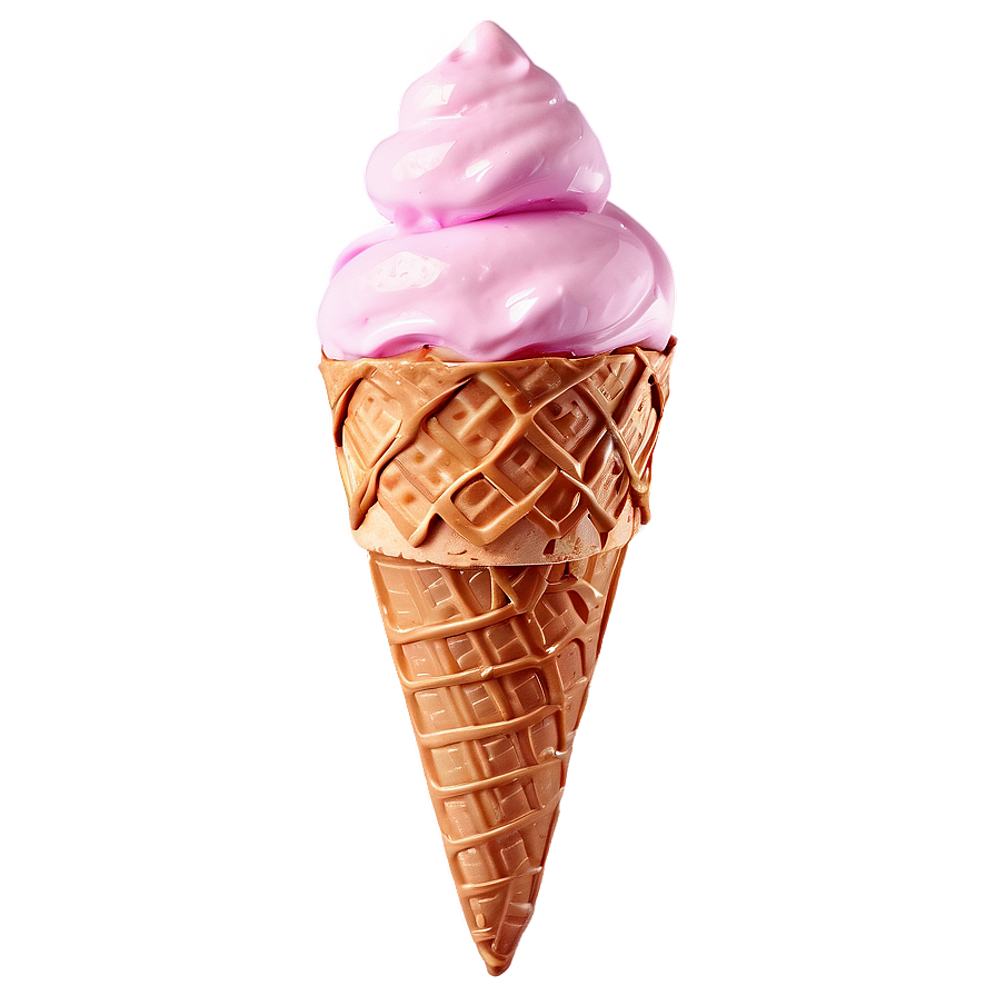 Realistic Ice Cream Cone Png Mkw15