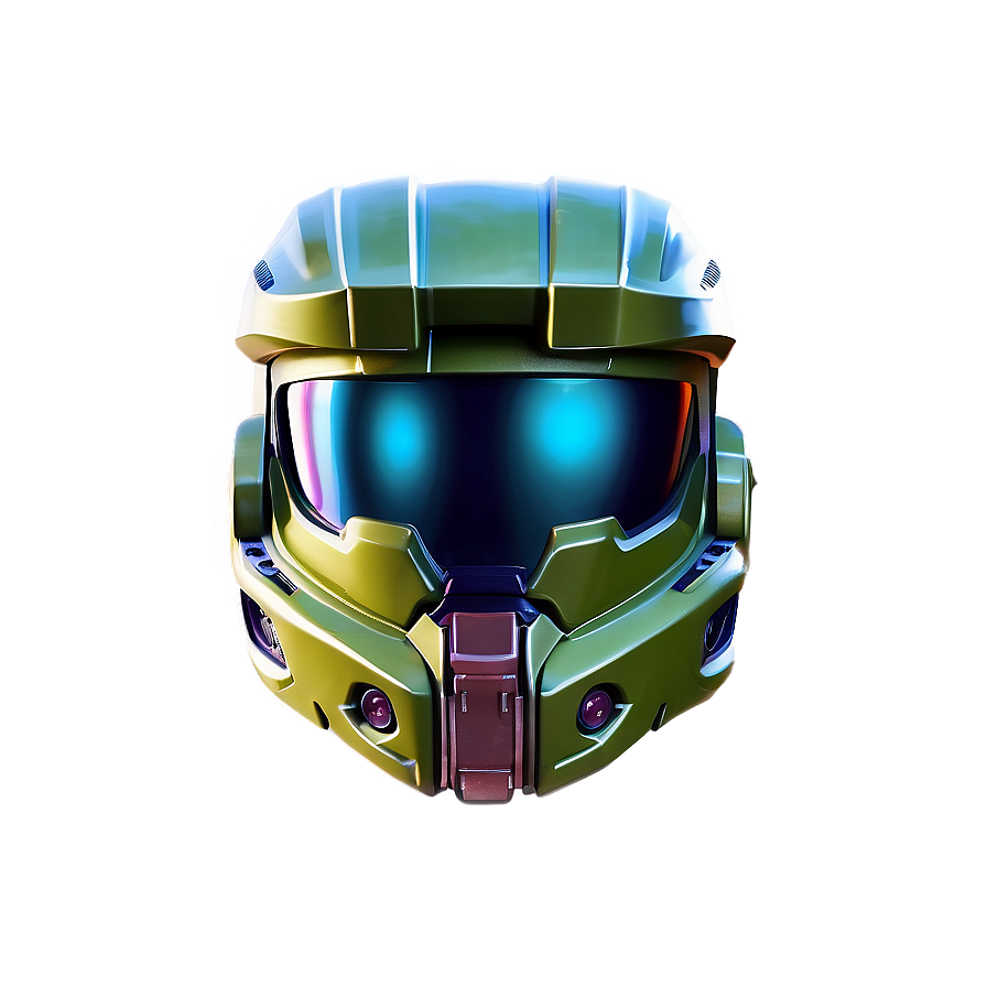 Realistic Master Chief Helmet Png Reu