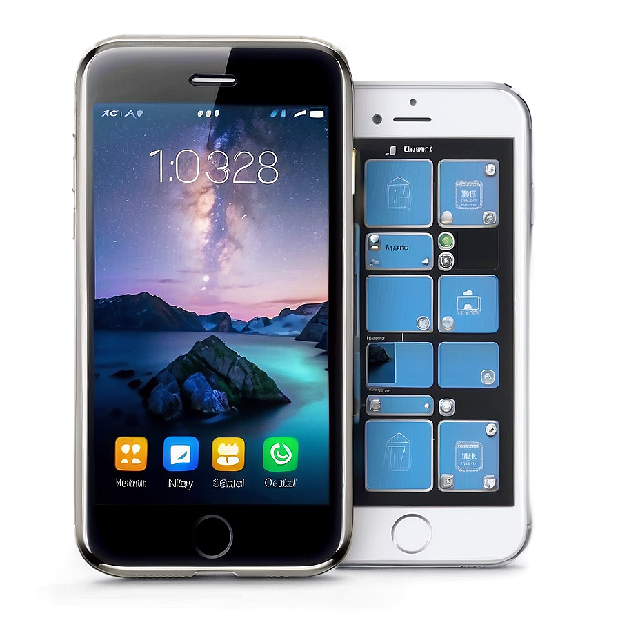 Realistic Mobile Mockup PNG 06212024 PNG image with a transparent background, free high-resolution download