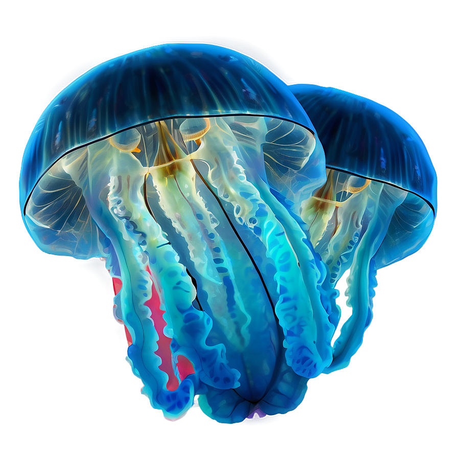 Realistic Moon Jellyfish Design Png Fao18