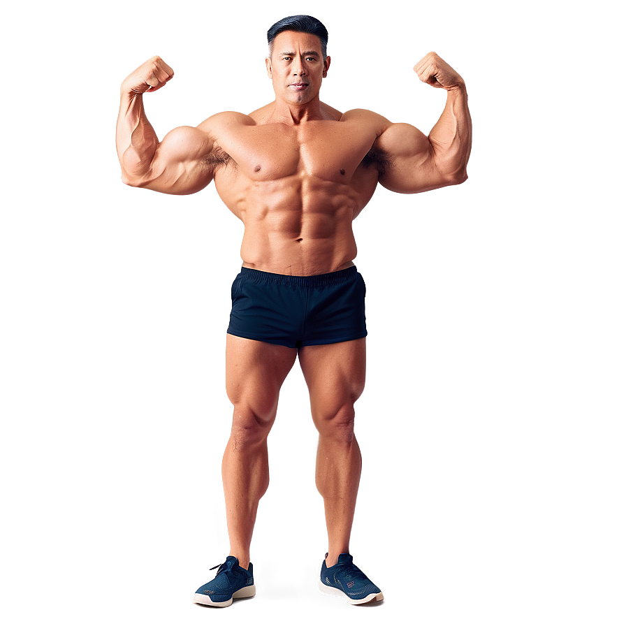 Realistic Muscle Man Png Ddy