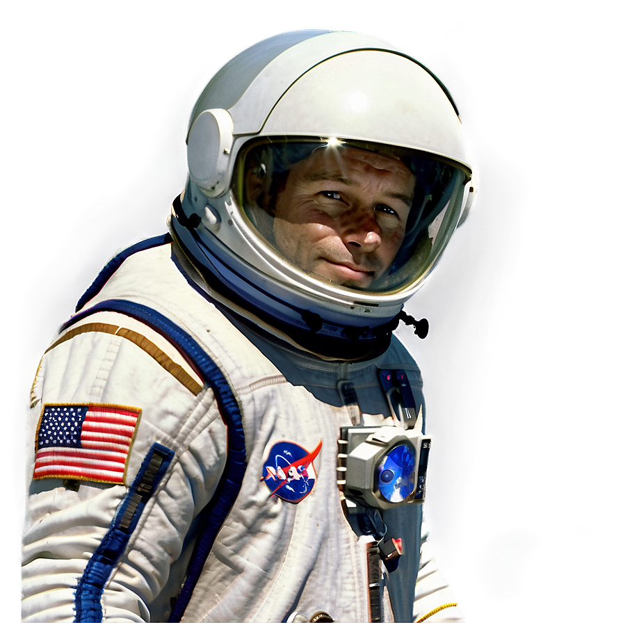 Realistic NASA Helmet PNG 06112024 PNG with transparent background
