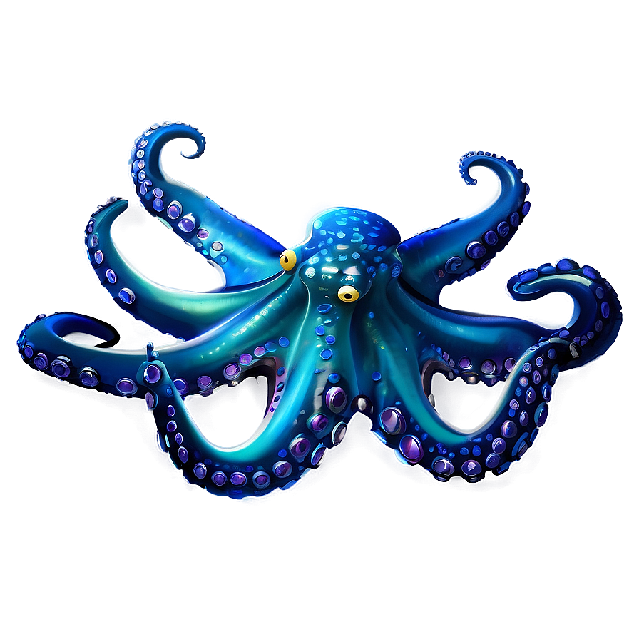 Realistic Octopus Art PNG 61 PNG with transparent background