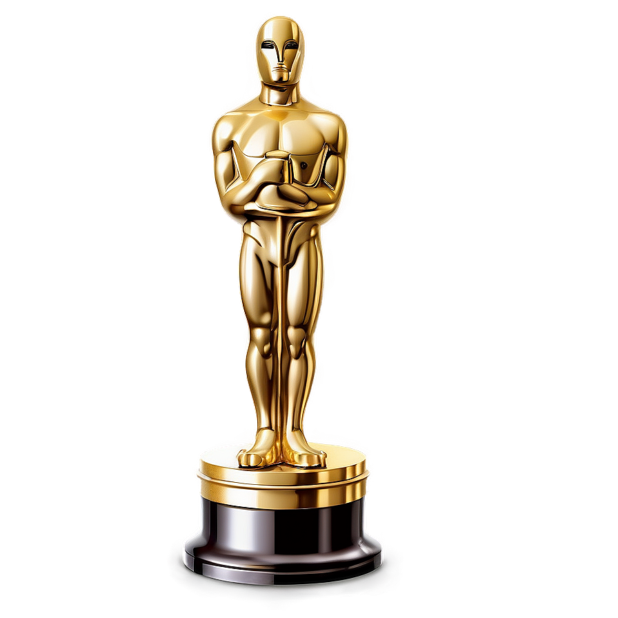 Realistic Oscar Award Png 51