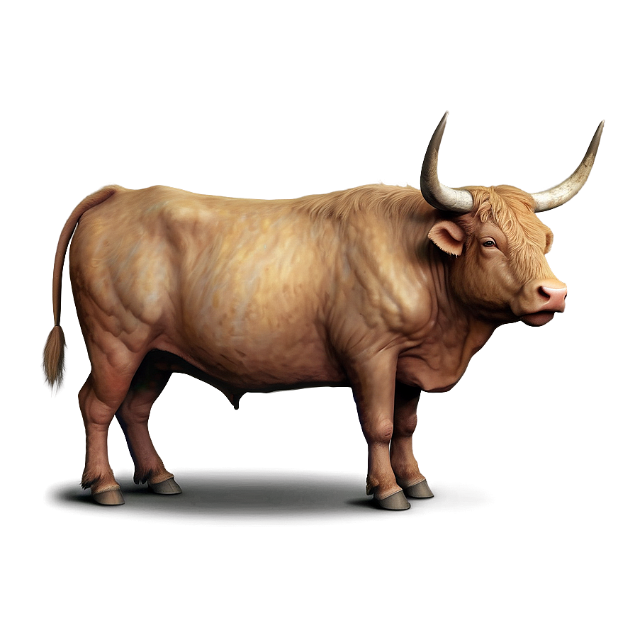 Realistic Ox Image Png 06242024