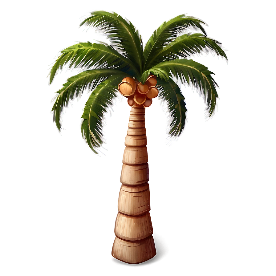 Realistic Palm Tree Emoji Png 21