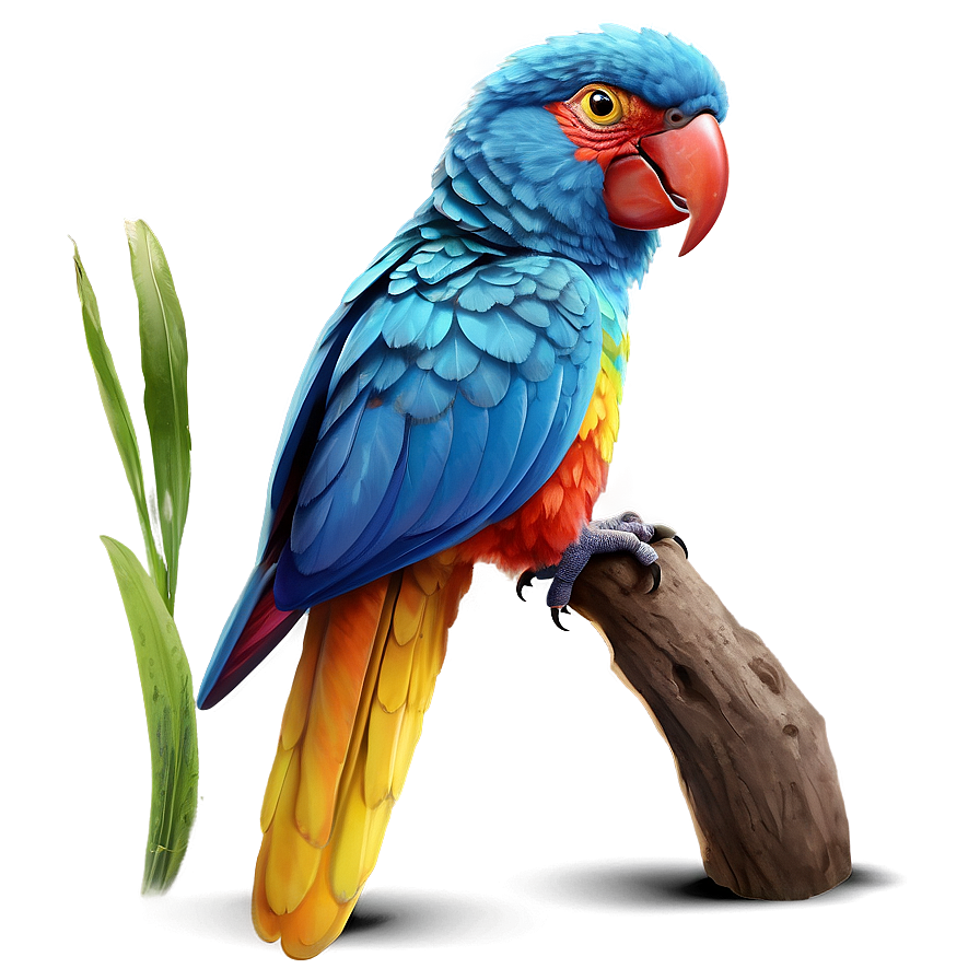 Realistic Parrot Png Vfi71