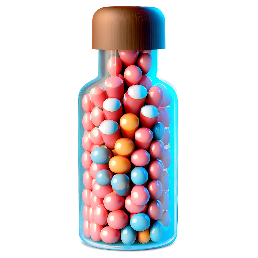 Realistic Pill Bottle Png 86