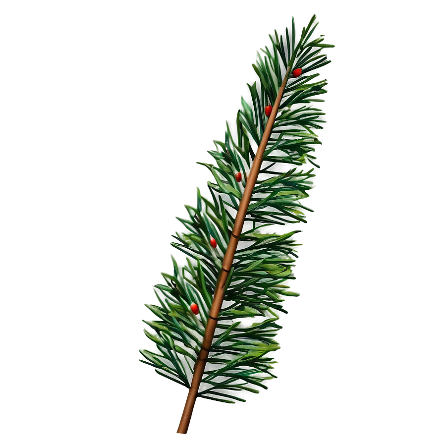 Realistic Pine Branch Png Irx