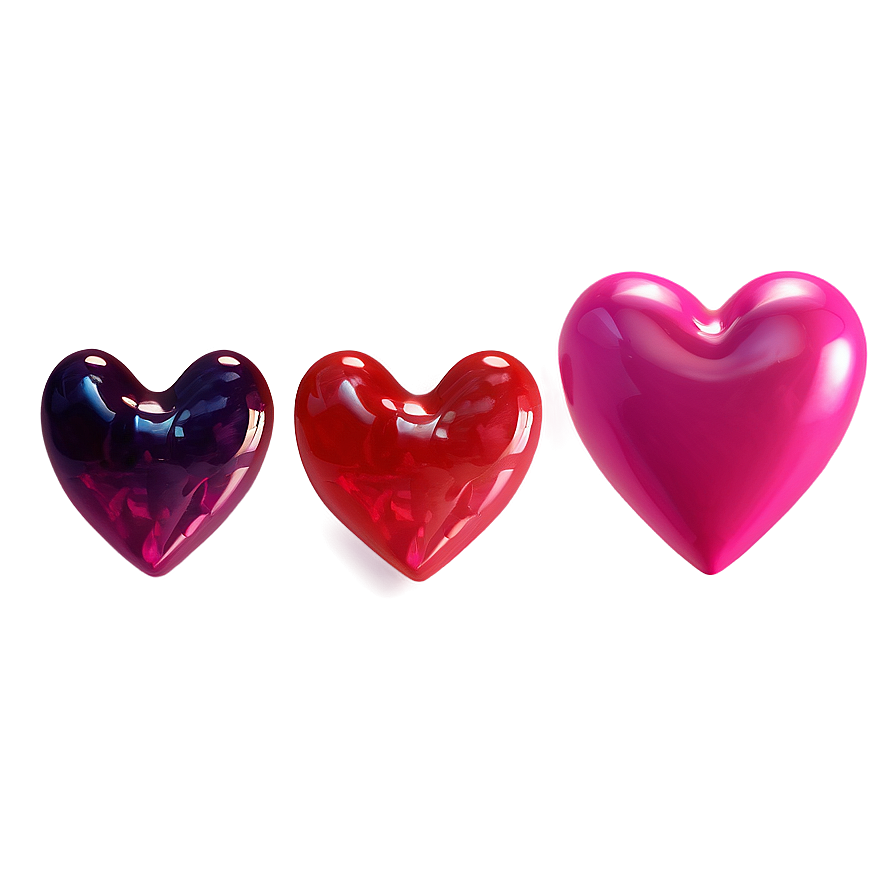 Realistic Pink Heart Png Amj11