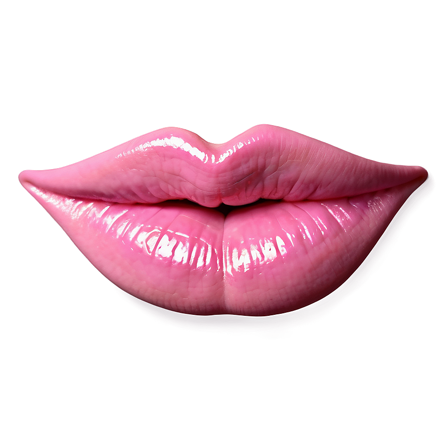 Realistic Pink Lips Png 16