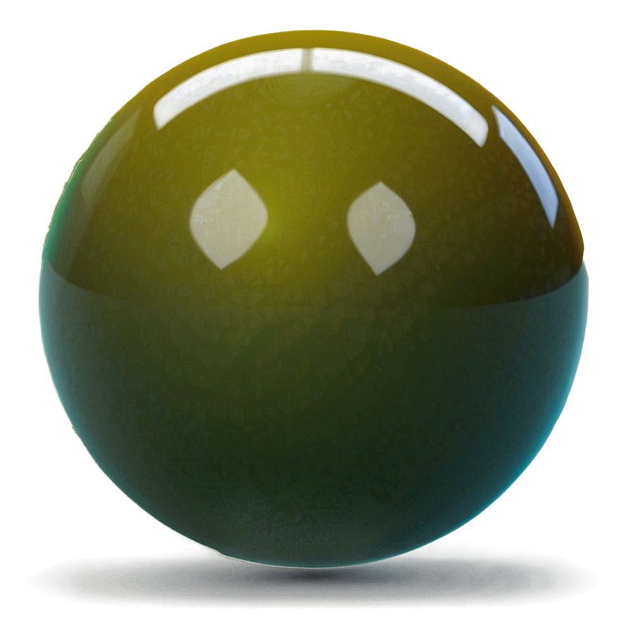 Realistic Pool Ball Render Png 56