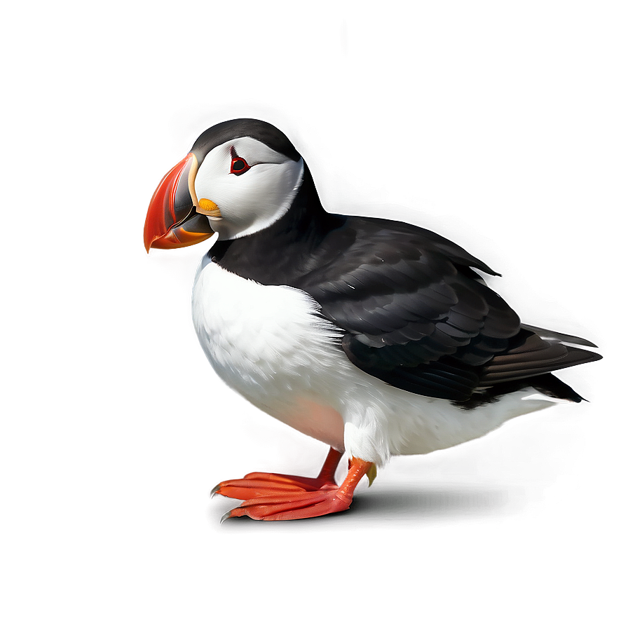 Realistic Puffin Bird Png 13