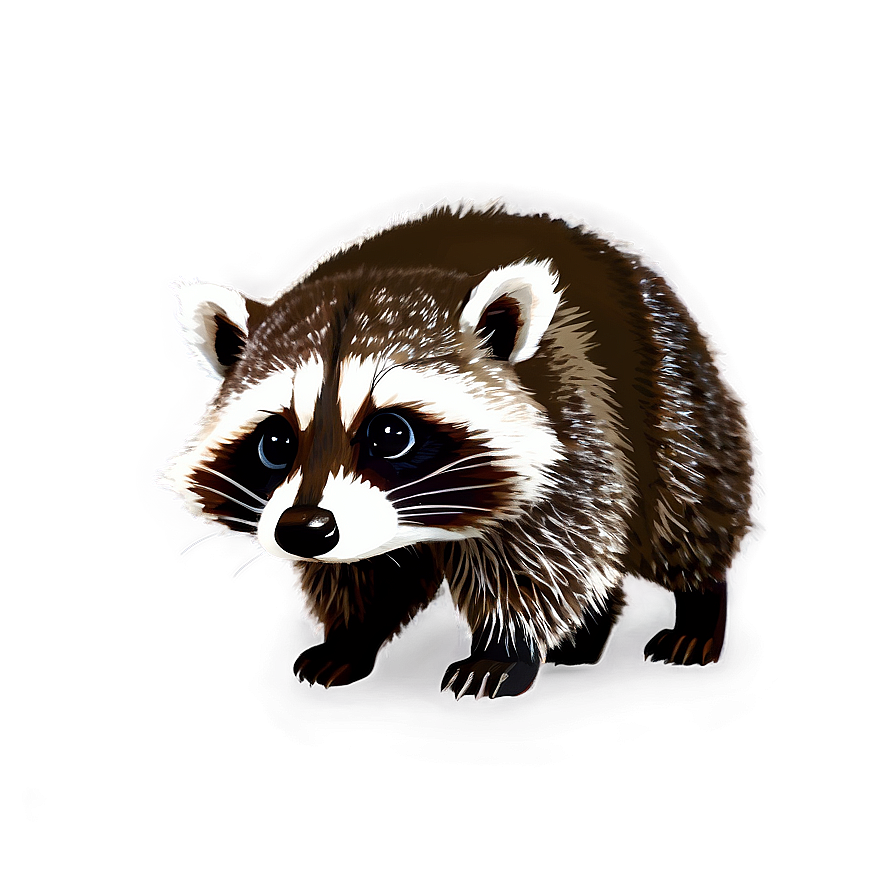 Realistic Raccoon Image PNG 05232024 PNG with transparent background