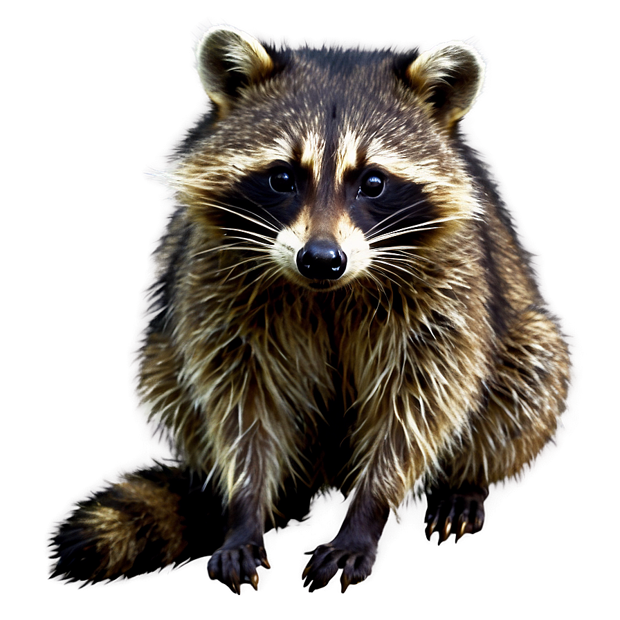 Realistic Raccoon Image PNG aot88 PNG with transparent background