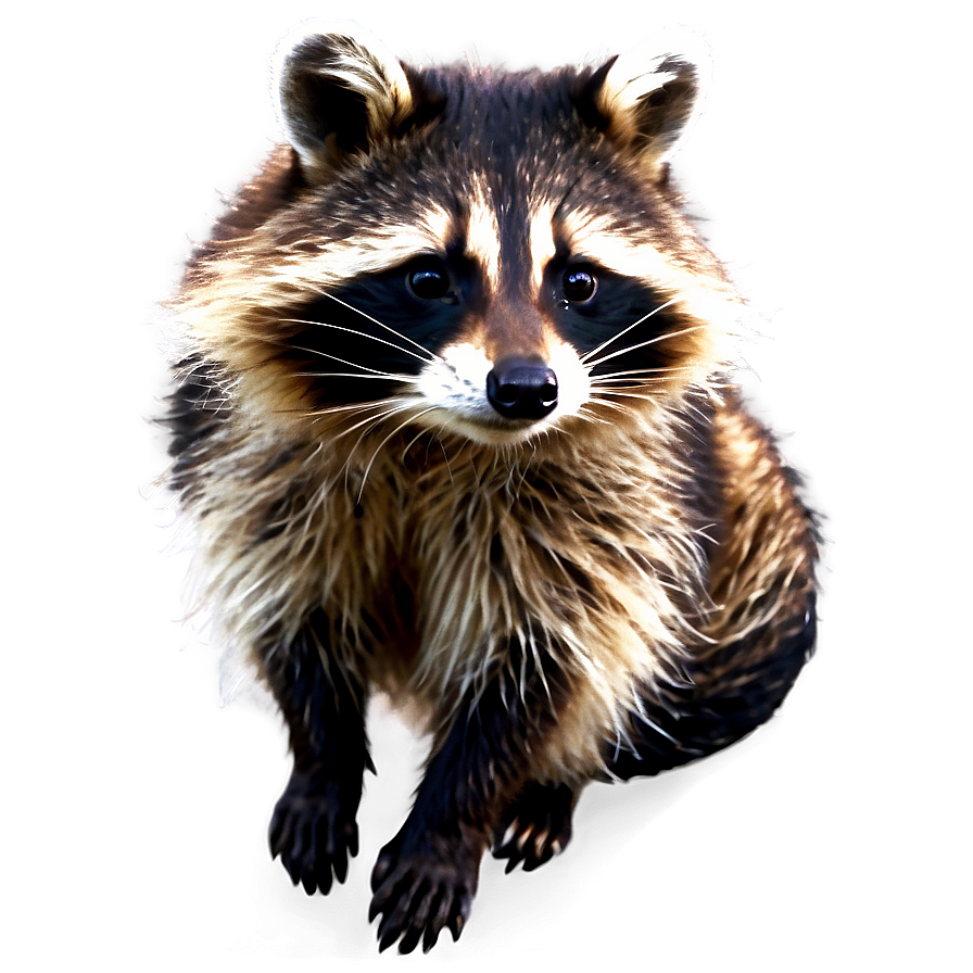 Realistic Raccoon Image PNG cnw97 PNG with transparent background