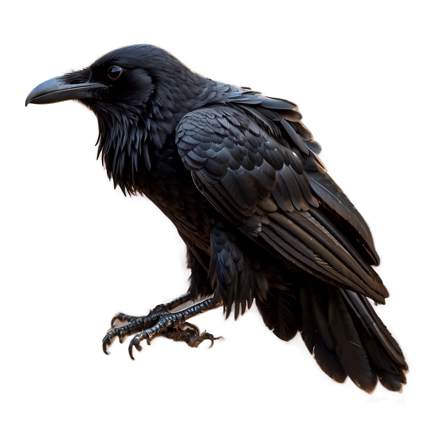 Realistic Raven In Flight Png 06122024