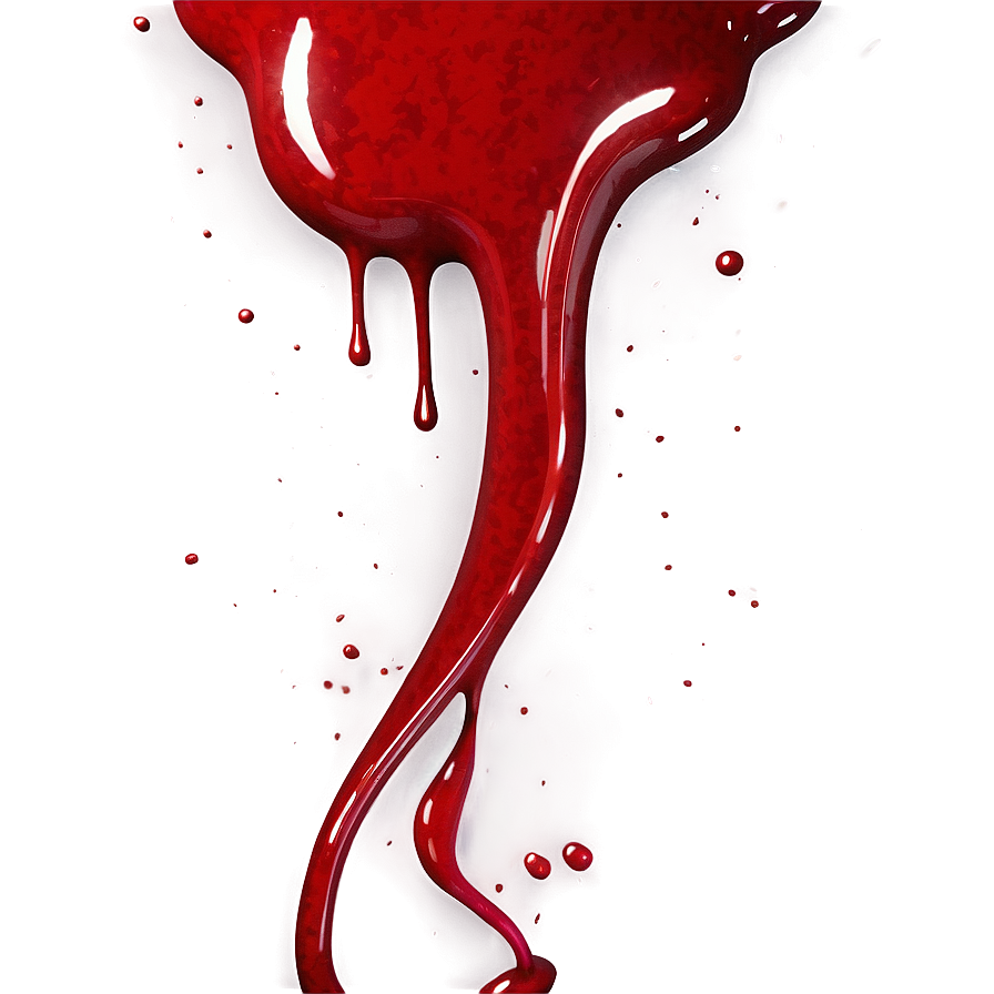 Realistic Red Blood Splatter Png 65