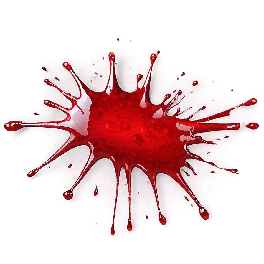 Realistic Red Blood Splatter Png Fxf