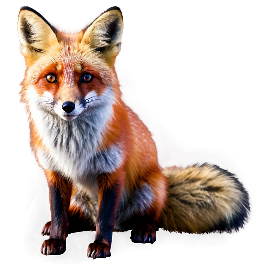 Realistic Red Fox Png 06242024