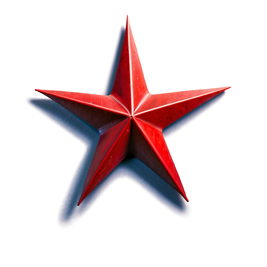 Realistic Red Star Png Huw93