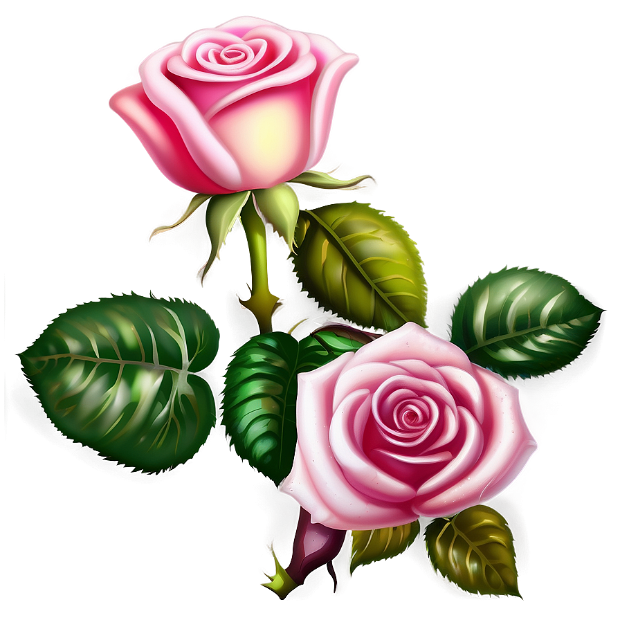 Realistic Rose Clipart Png 67