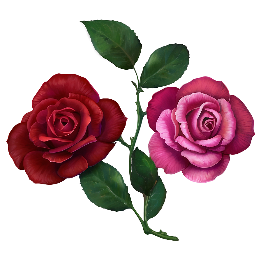 Realistic Rose Petals Png Pqw