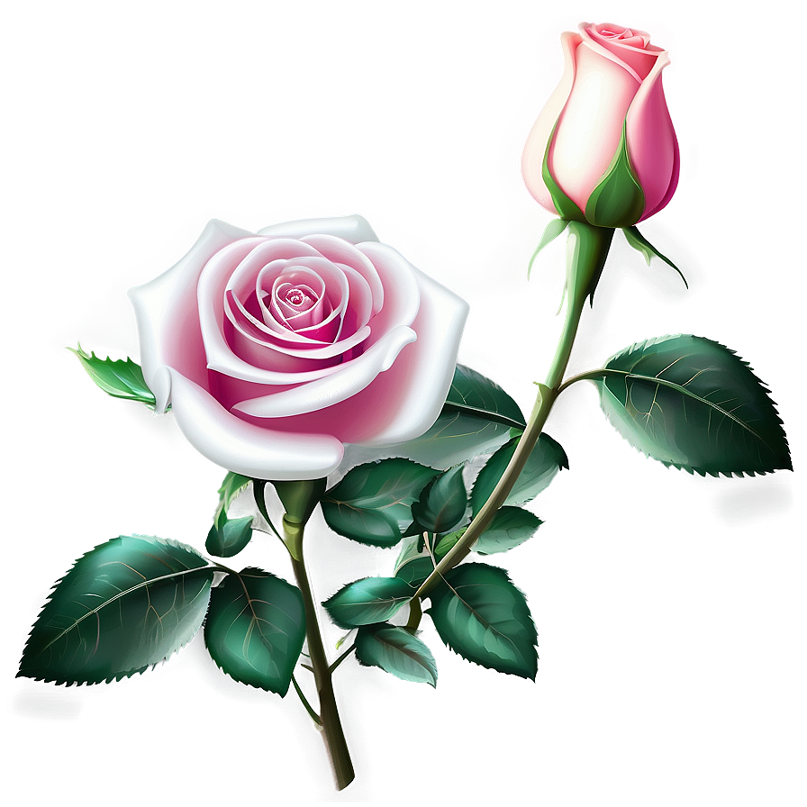 Realistic Rose Vector Image Png Ibt32