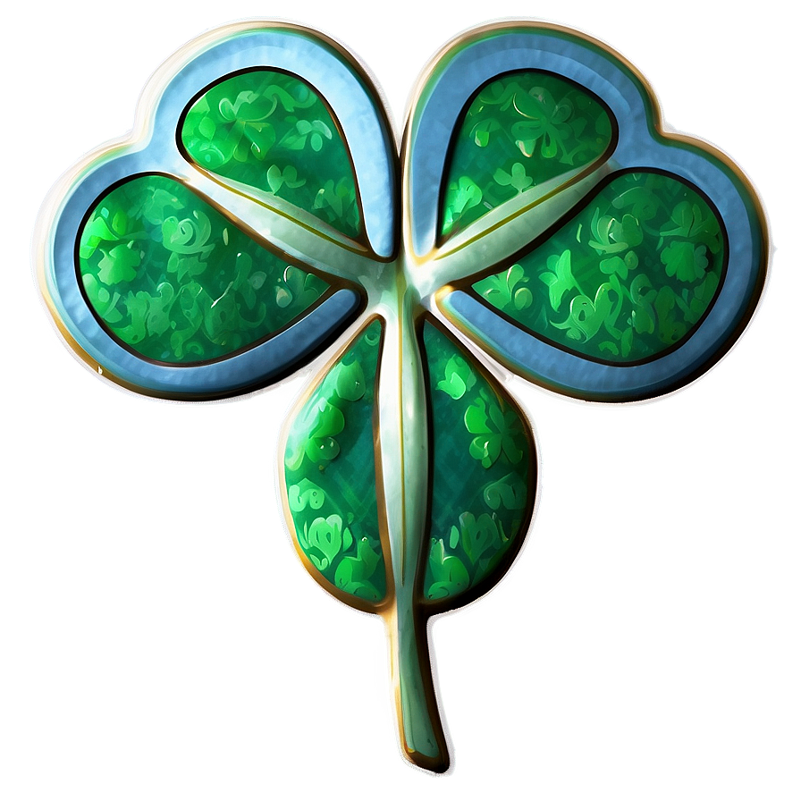 Realistic Shamrock Graphic Png 05242024