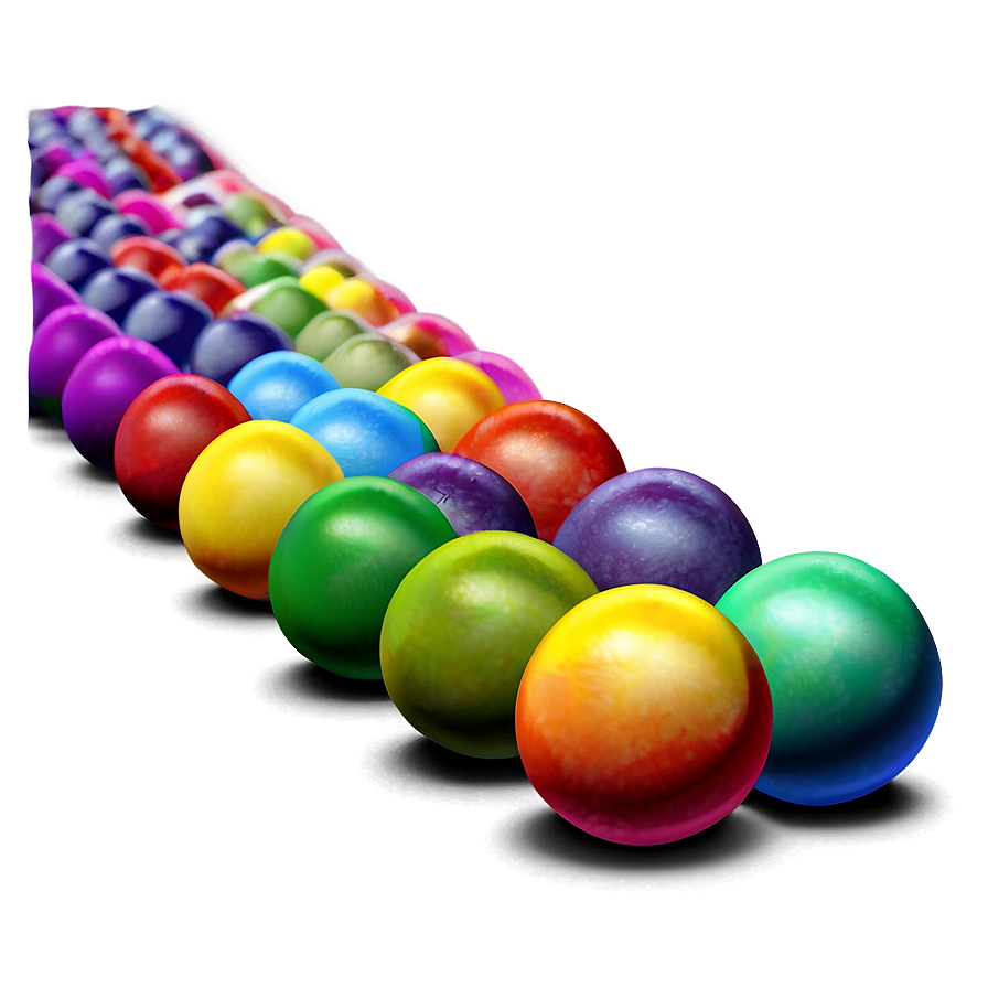 Realistic Skittles Rainbow Png 32