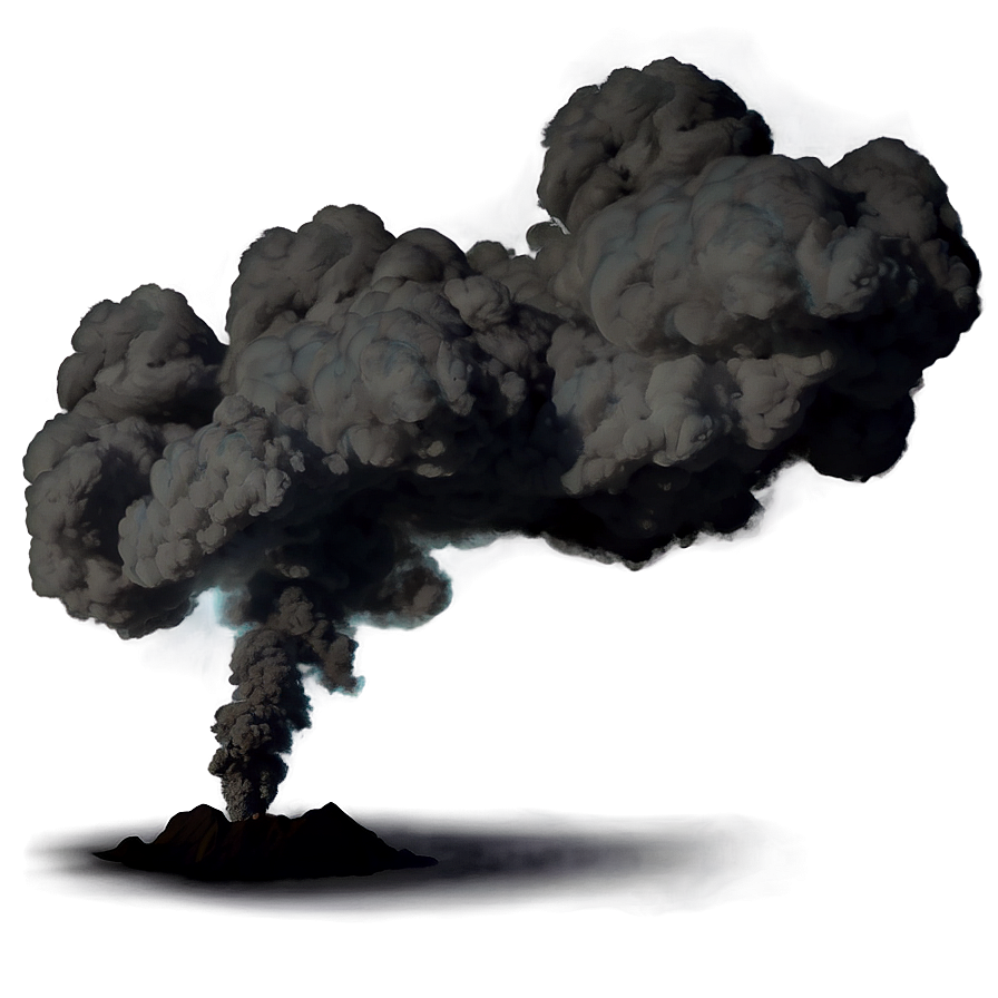 Realistic Smoke Cloud PNG 64 PNG image with a transparent background, free high-resolution download