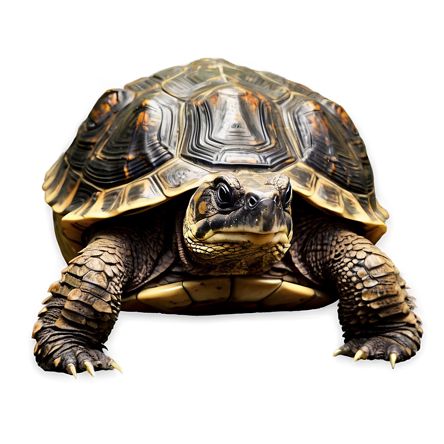 Realistic Snapping Turtle Illustration Png 06252024