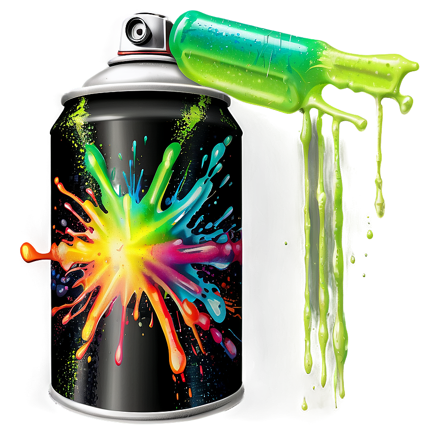 Realistic Spray Paint Can Png Orm40